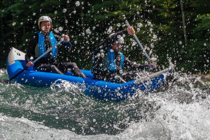 Canoeing Neretva river - Paddling through rapids, what the challenge level really feels like