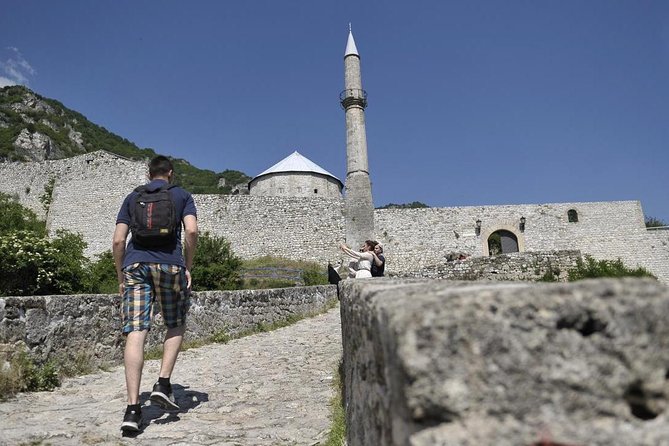 CENTRAL BOSNIA | A medieval tour (Jajce + Travnik + Pliva lakes) - Jajce Fortress: 470 meters up, and the royal portal
