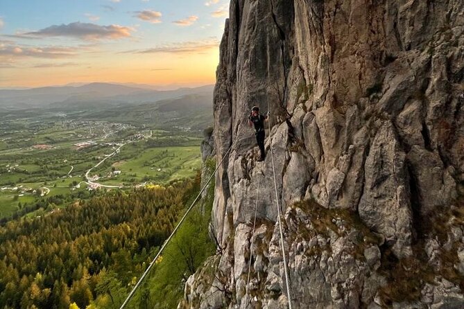 Climb Via Ferrata in Sarajevo - The guide factor: Kenan and Sedin know how to pace nervous climbers