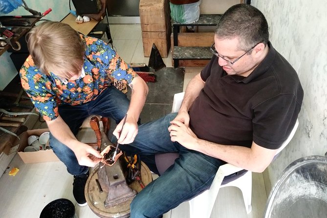 COPPER HANDICRAFT WORKSHOP (Make your own souvenir from Sarajevo) - Price and value for a 1 to 2 hour Sarajevo souvenir session