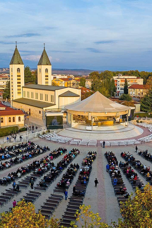 From Makarska: Medugorje Day Trip - St. James Church: the hub you can feel