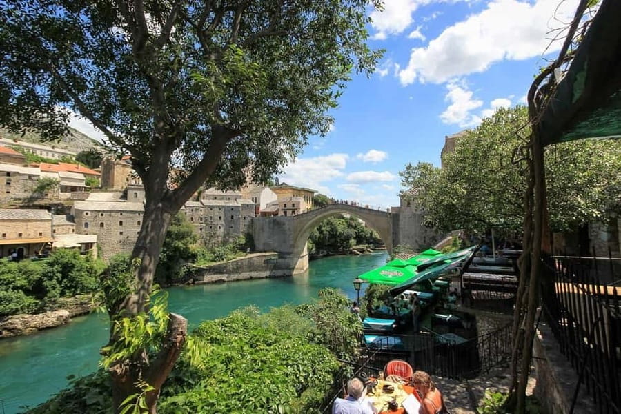 From Makarska : Mostar and Kravica Waterfalls Day Trip - Makarska to Bosnia in one smooth, air-conditioned van