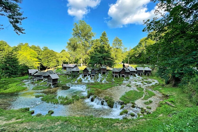 From Sarajevo: Travnik, Jajce, Pliva Lakes & Watermills Tour - Pliva Lakes and Mlincici watermills: when engineering looks poetic