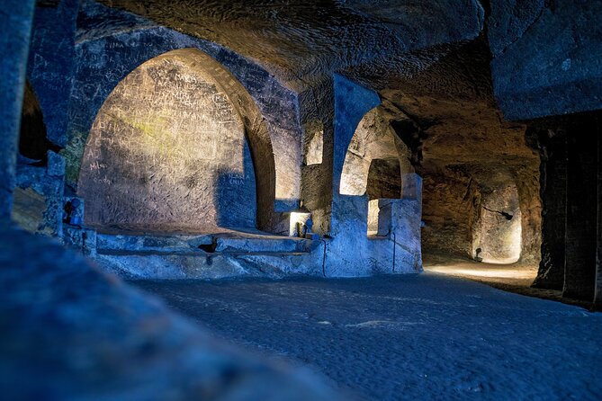 From Sarajevo: Travnik, Jajce, Pliva Lakes & Watermills Tour - Pliva Waterfall and the Jajce catacombs: nature plus the darker side of memory