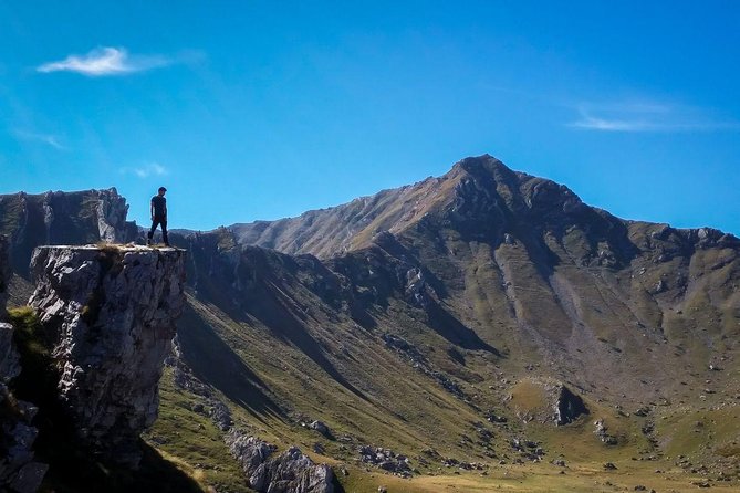 Hiking between Bosnia and Herzegovina - The guide is the real feature, not the scenery