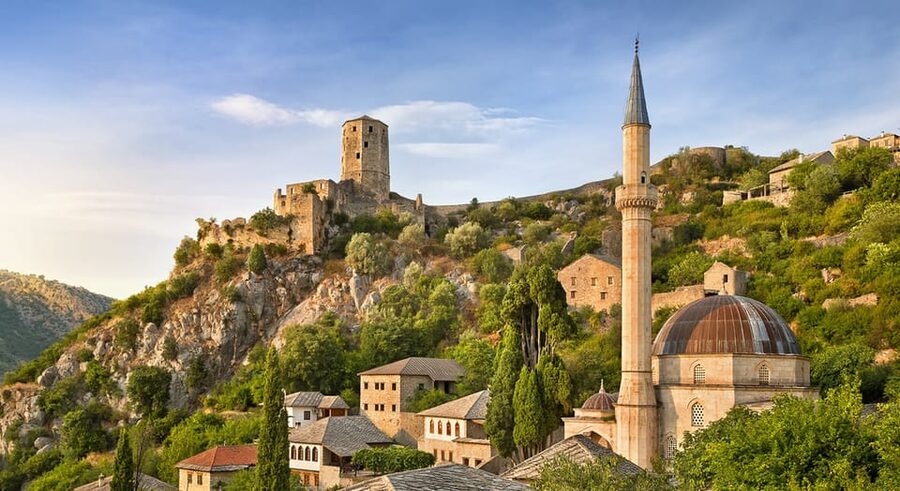 Mostar: 1-Way Herzegovina Highlights Tour to Dubrovnik - Počitelj, the 14th-Century Stone Town With Ottoman-Era Character