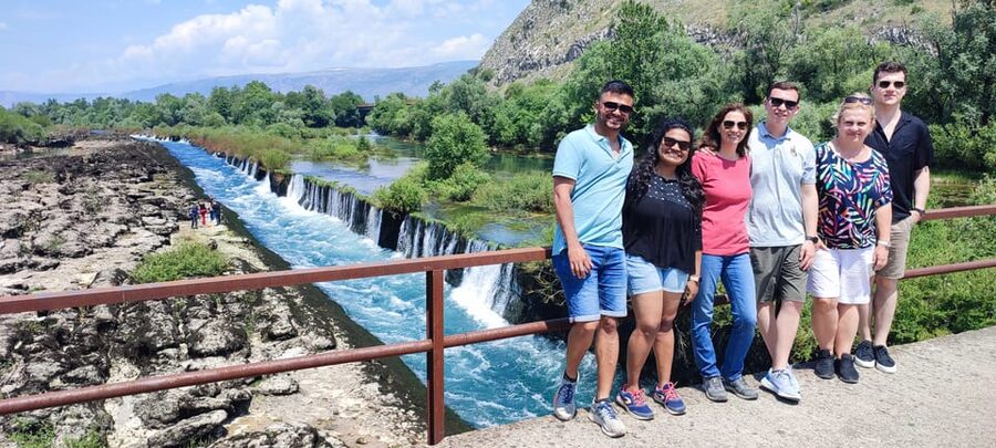 Mostar: 1-Way Herzegovina Highlights Tour to Dubrovnik - Kravice Waterfalls: Swim, Canoe, Snack, or Just Sit and Breathe