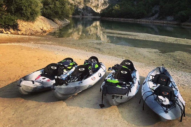 Neretva kayak canoe safari - The smooth flow of the ride, 3 hours total