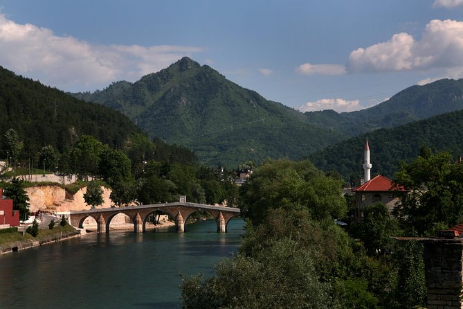 Private Day Tour to Mostar, Blagaj, Pocitelj, Konjic and Jablanica - Konjic Bridge, Old Town Views, and the Start of the Neretva Story