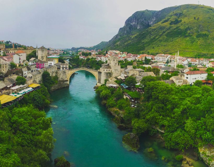 Private Full - Day Tour: Mostar & Kravice Waterfalls from Du - Mostar First Stop: Neretva River, Narrow Streets, and Real Atmosphere