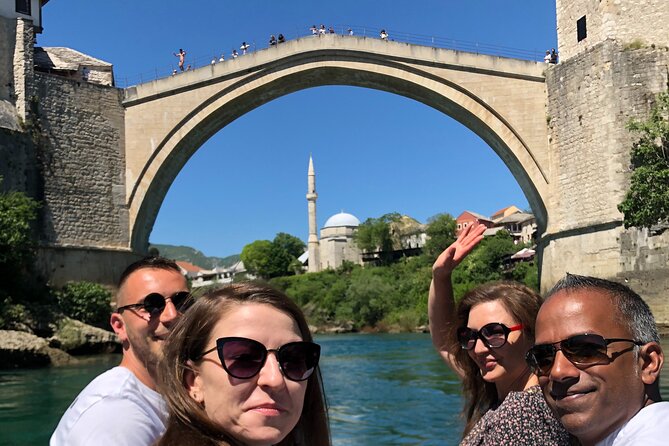 PRIVATE SUNNY HERZEGOVINA TOUR (Mostar + Kravice Falls + 3cities) - Mostar Old Bridge Area and Stari Most: The Main Event