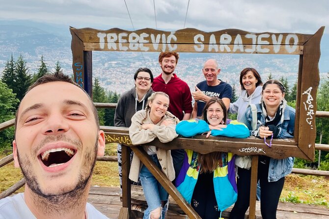 PROFESSIONAL SARAJEVO WALKING TOUR - With guide who guided STING! - Stop 2: Orthodox Church of the Nativity of the Theotokos, Mondo sculpture, and a city park moment