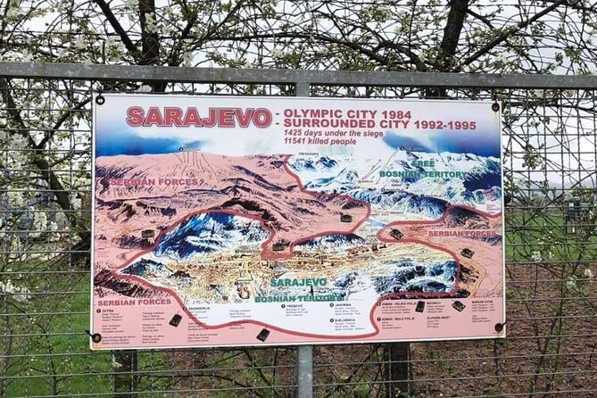 Sarajevo: A City Under Siege - War Tour With Tunnel Museum - Stop 5: The Yellow Fortress, panoramic payoff above City Hall