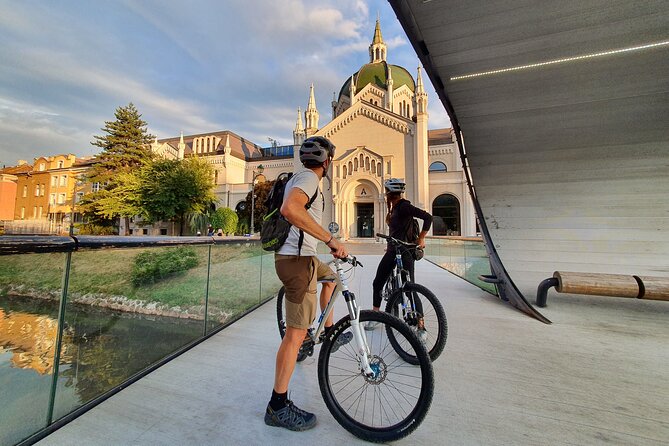 Sarajevo City SIghtseeing / War Bike Tour - Sacred Heart Cathedral and Parliament Assembly: faith and modern governance