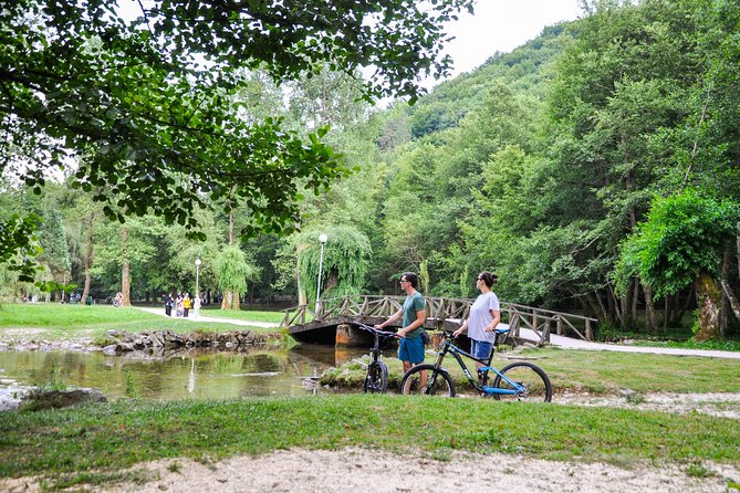 Sarajevo City SIghtseeing / War Bike Tour - Vrelo Bosne and the War Tunnel: a serious pivot done right