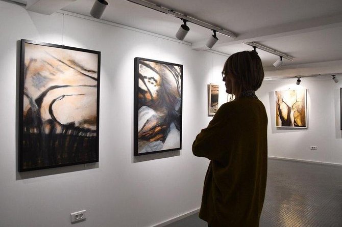 SARAJEVO CONCEPTUAL ART TOUR (galleries, art and arhitecture) - Skenderija Bridge area, coffee break at Gallery BORIS SMOJO