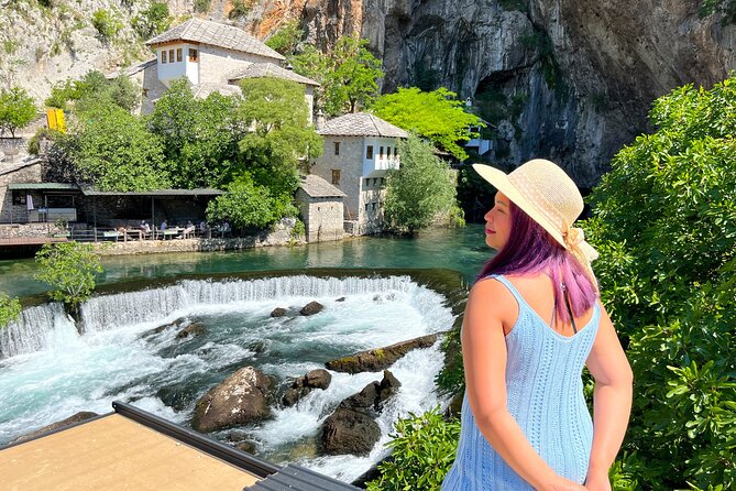 Sarajevo: Mostar Konjic Blagaj Pocitelj Fortica Skywalk Waterfall - Počitelj: medieval stone village time, with fortress-and-mosque ruins