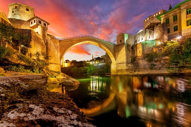 Sarajevo: Mostar Konjic Blagaj Pocitelj Fortica Skywalk Waterfall - Konjic: the Ottoman bridge and the river-town vibe