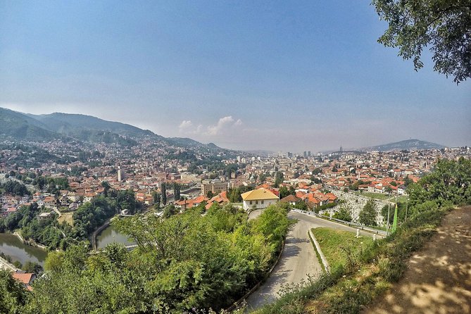 SARAJEVO SIEGE TIMES '92-'95 / Sarajevo Roses & Tunnel of Hope / - Olympic bobsleigh and luge track: when sports ground became a war line