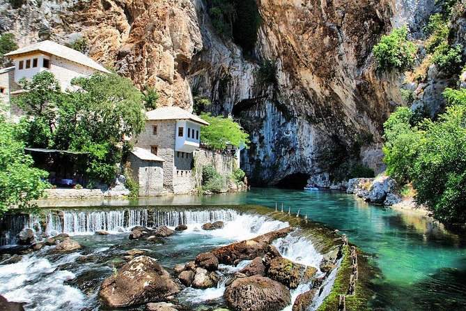 Sarajevo to Dubrovnik: One-Way Tour via Mostar, Kravica Falls, Blagaj & Pocitelj - Price and value for a $172.90 one-way day