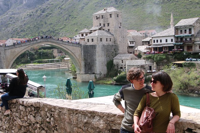 Sarajevo to Dubrovnik: One-Way Tour via Mostar, Kravica Falls, Blagaj & Pocitelj - Mostar Old Bridge and Old Bazaar, where the town is the story