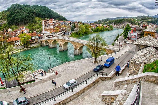 Sarajevo to/from Dubrovnik Two-day Transfer Tour via Mostar - Kravice Falls: a Niagara-style break in the middle of the drive