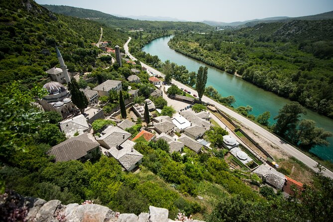 Sarajevo to Split (or opposite): Transfer With Herzegovina Tour - Počitelj fortress village and the Kula climb at 45 meters