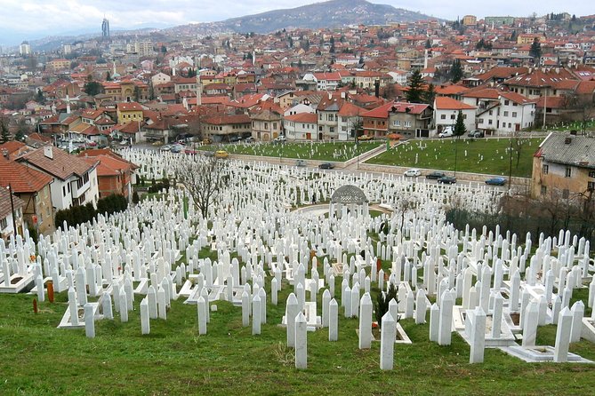 Times of Misfortune - Life Under Siege and the Tunnel of Hope - Pass-by Sarajevo landmarks: City Hall, markets, and symbols of endurance